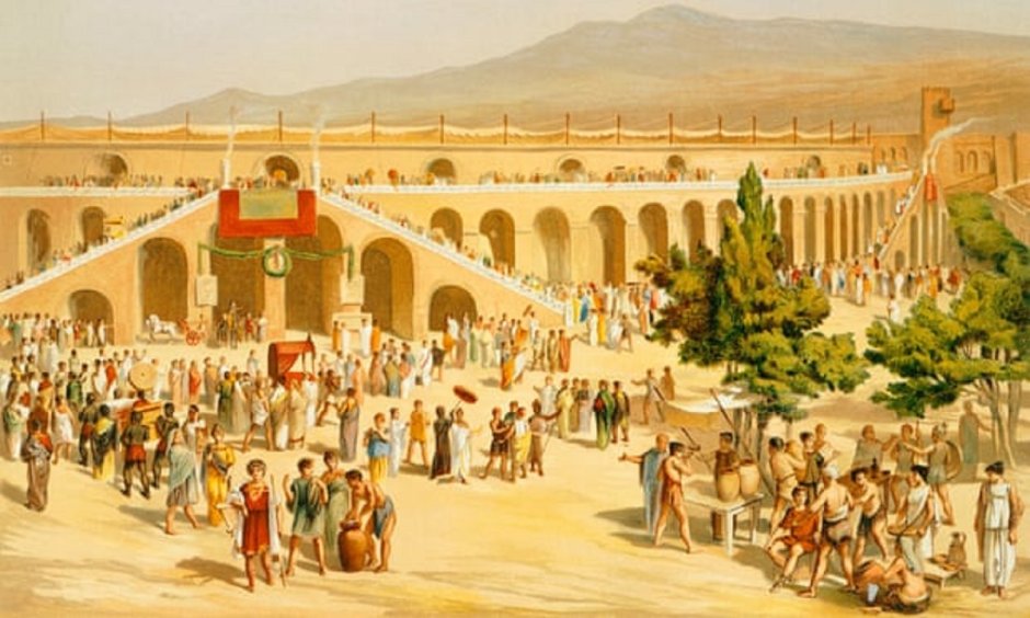 Рыночная площадь древний Рим