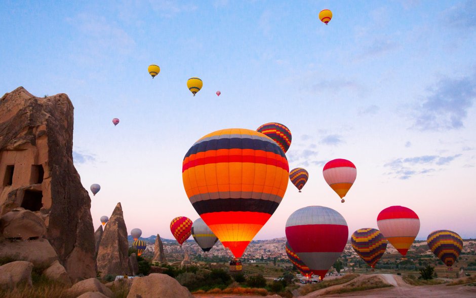 Каппадокия воздушные шары фестиваль