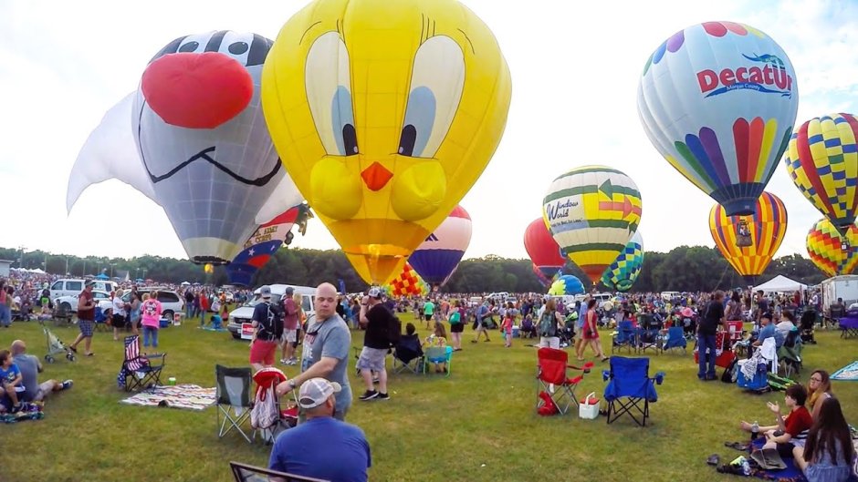 Фестиваль воздушных шаров в Канберре