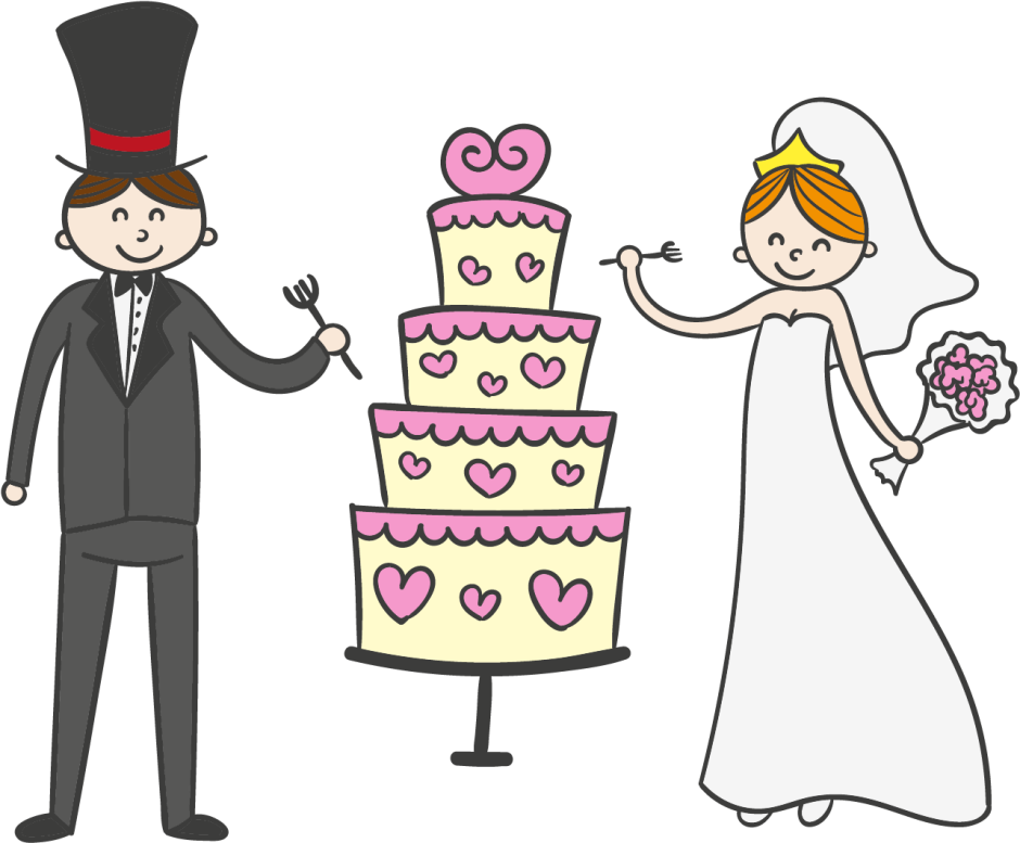 Мультяшные Свадебные торты