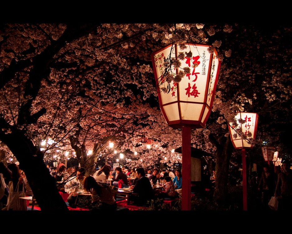Японский фестиваль фонариков
