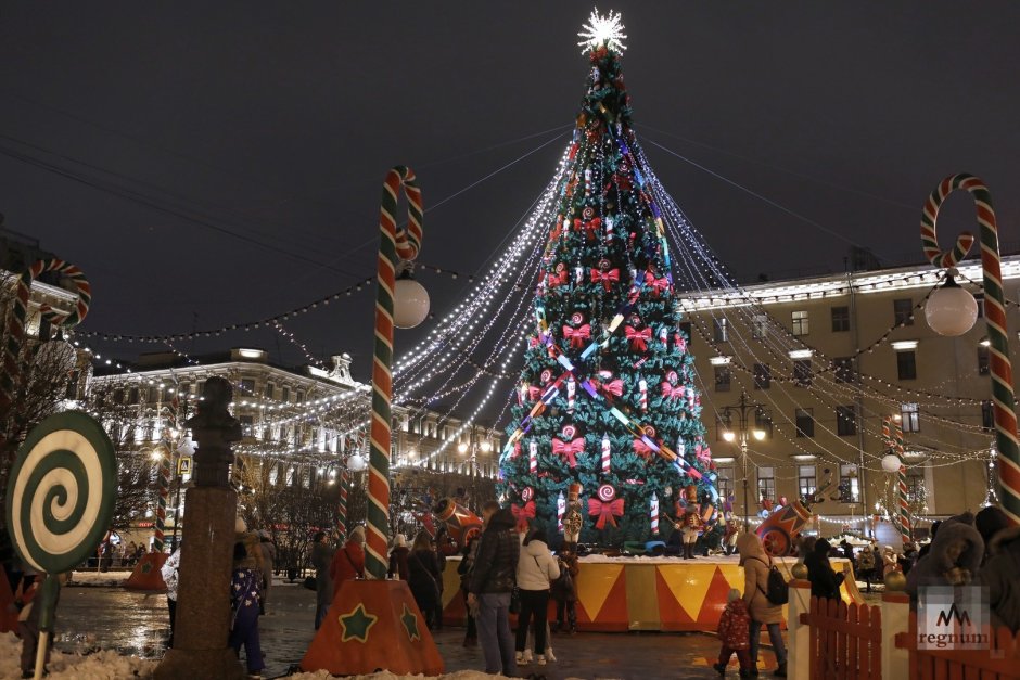 Рождественская ярмарка в Петербурге 2022