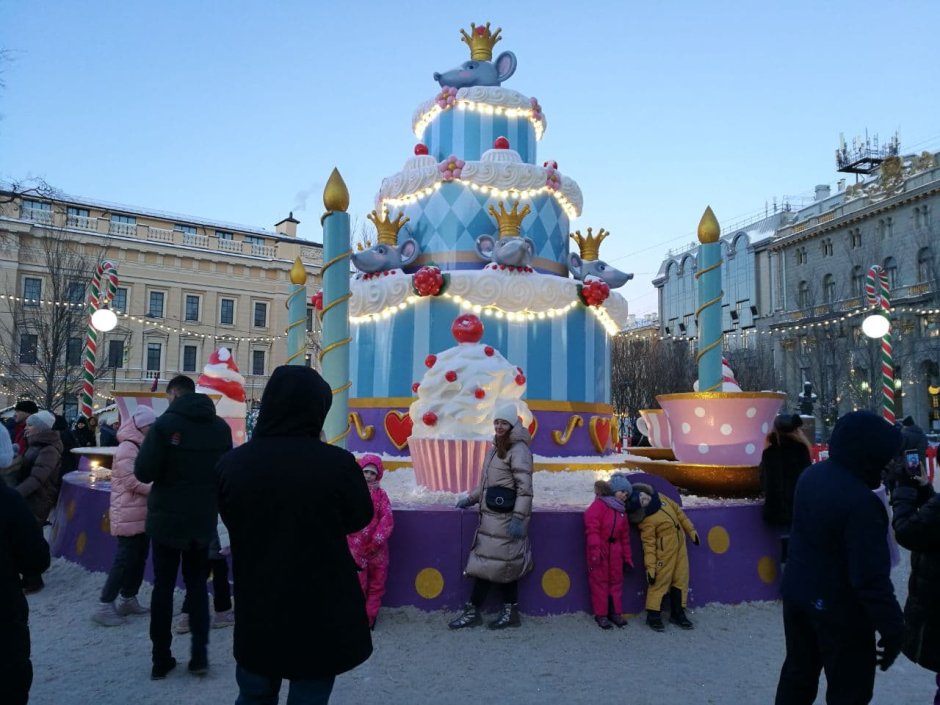 Новогодняя экспозиция Рождественский Петербург