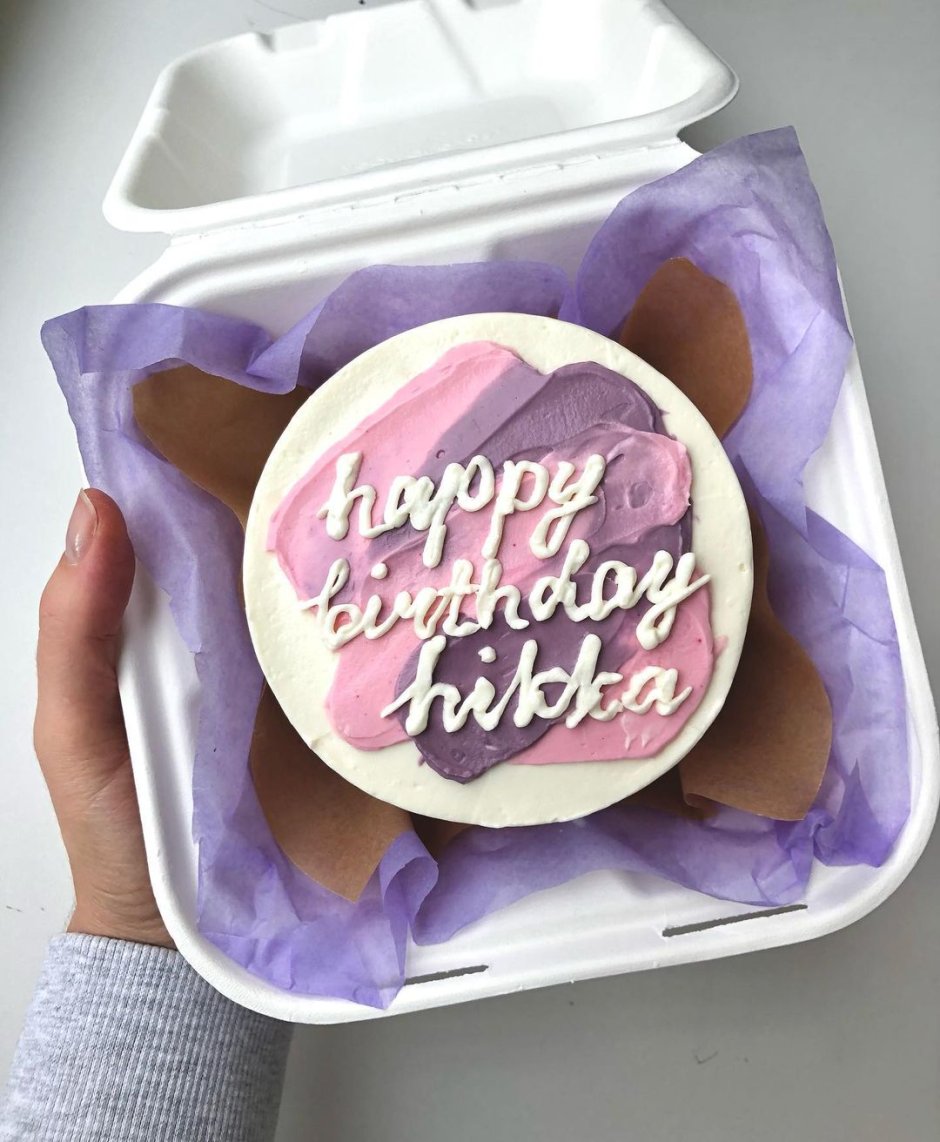 Интересные Бенто торты жене с днем рожде