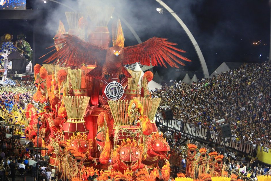 Фон Рио де Жанейро карнавал