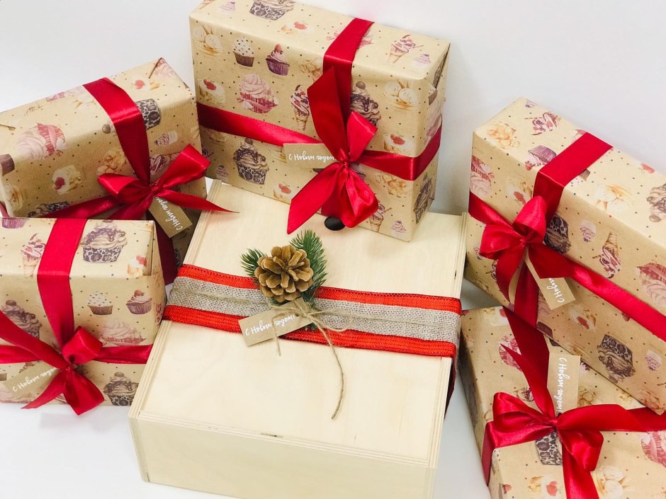 Фиеста упаковка новогодних подарков