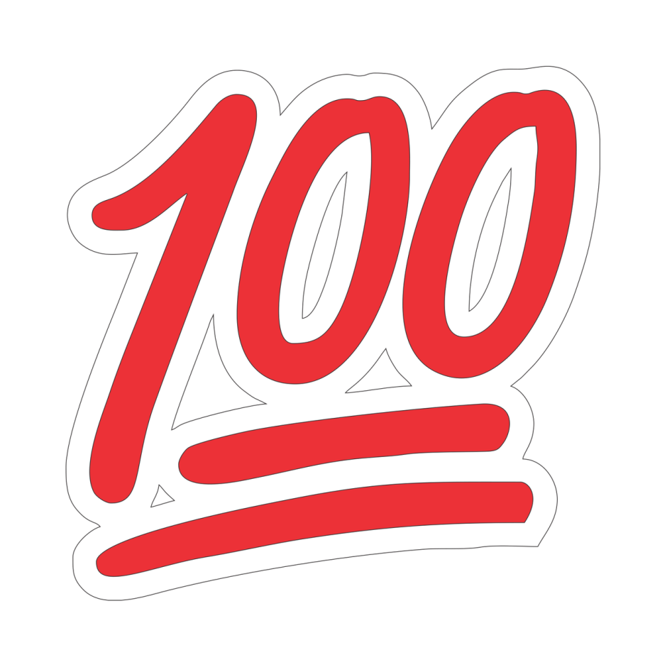 100 Логотип