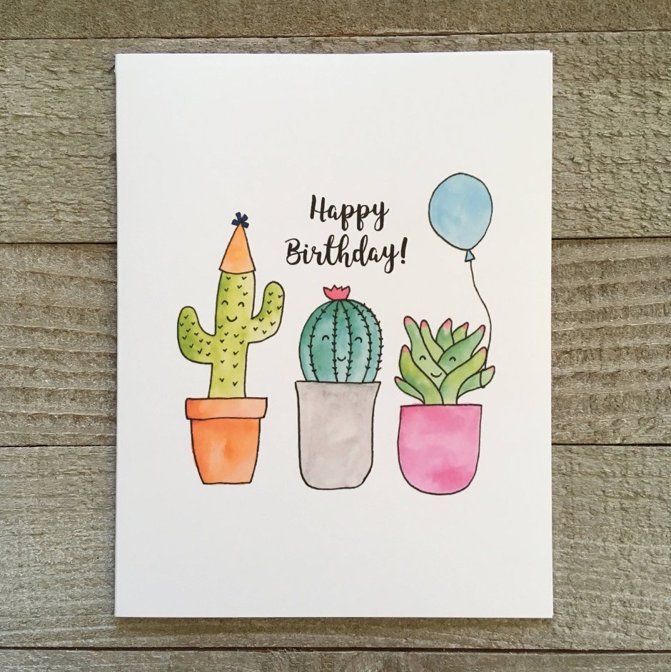 Идеи для открыток на день рождения своими руками