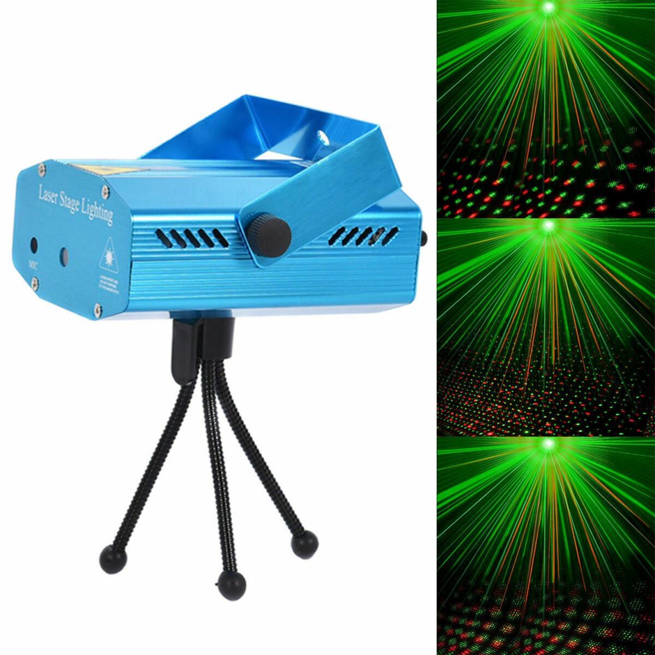 Лазерный мини-проектор Mini Laser Stage Lighting