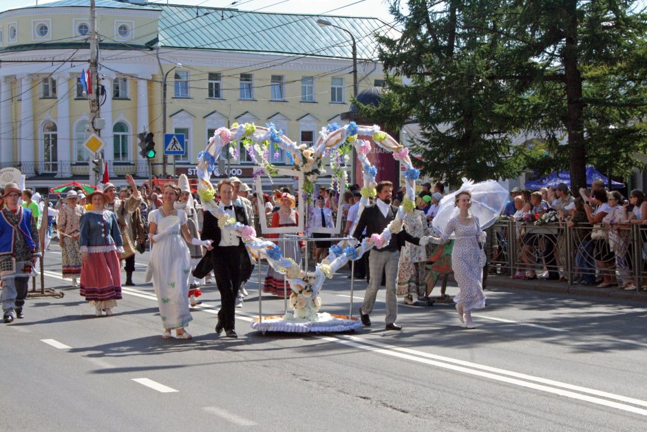 Театрализованное шествие Кострома