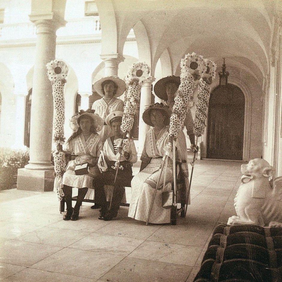 Ливадийский дворец Царская семья