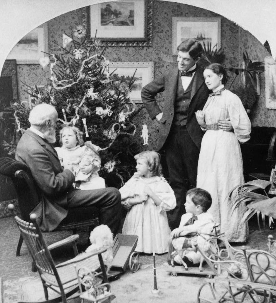 Рождественская елка 19 века