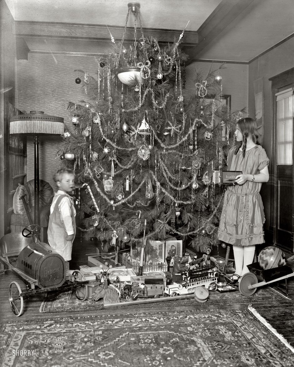 Старинная Новогодняя елка
