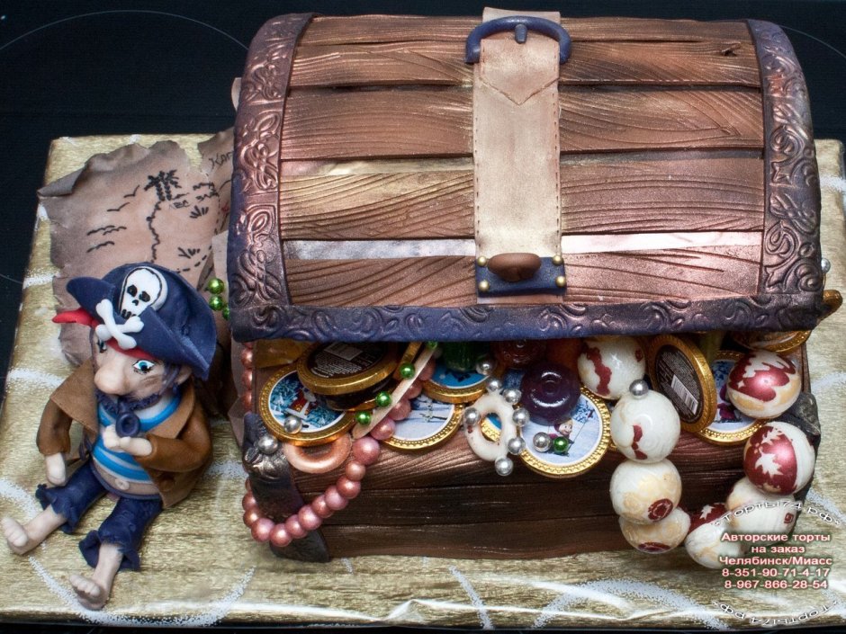 Пиратские золотые торты