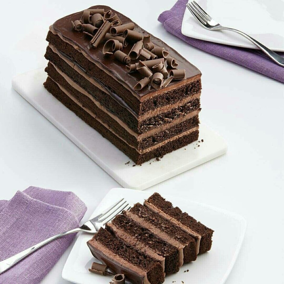 Пирожное шоколадное бисквитное