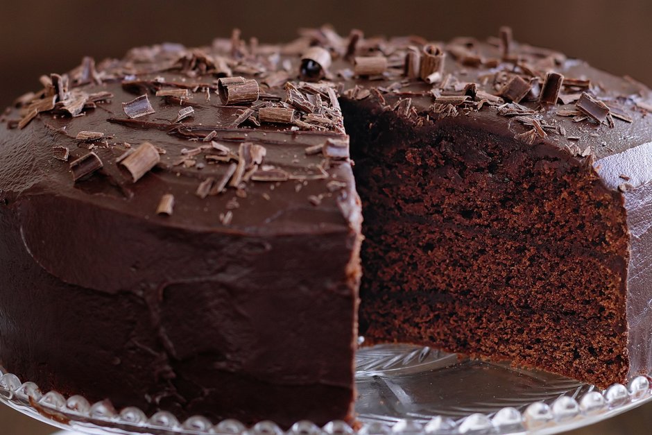 Торт "двойной шоколад"