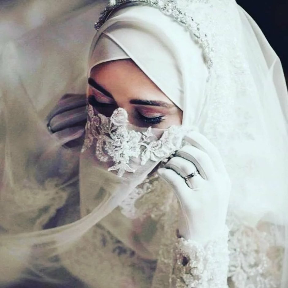 Хиджаб невеста Кавказ
