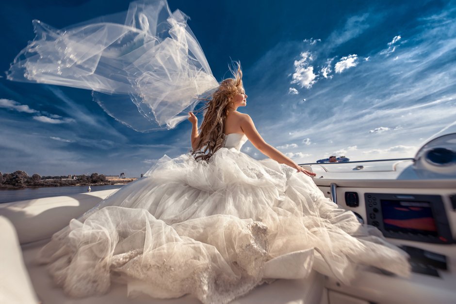 Невеста на яхте