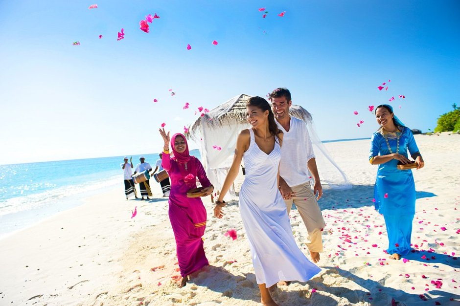 Свадебная церемония на Мальдивах на Мальдивах