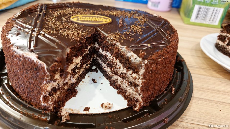 Торт шоколадное небо Мирель