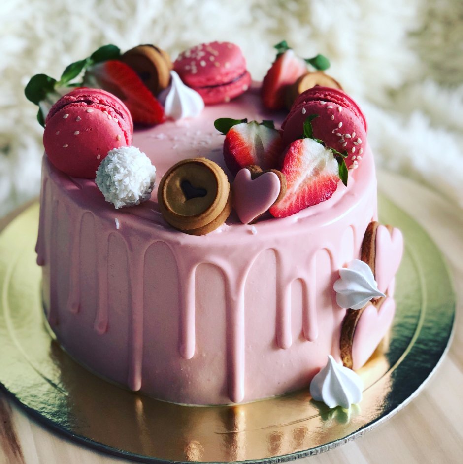 Стильный торт для мамы