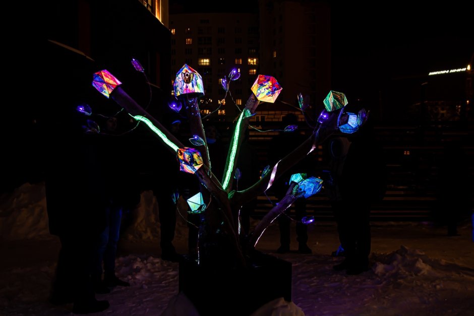 Фестиваль светового искусства «не темно» Екатеринбург