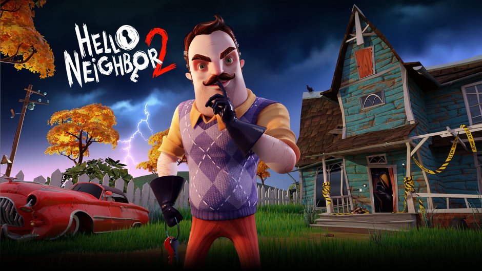 Hello Neighbor ps4 диск