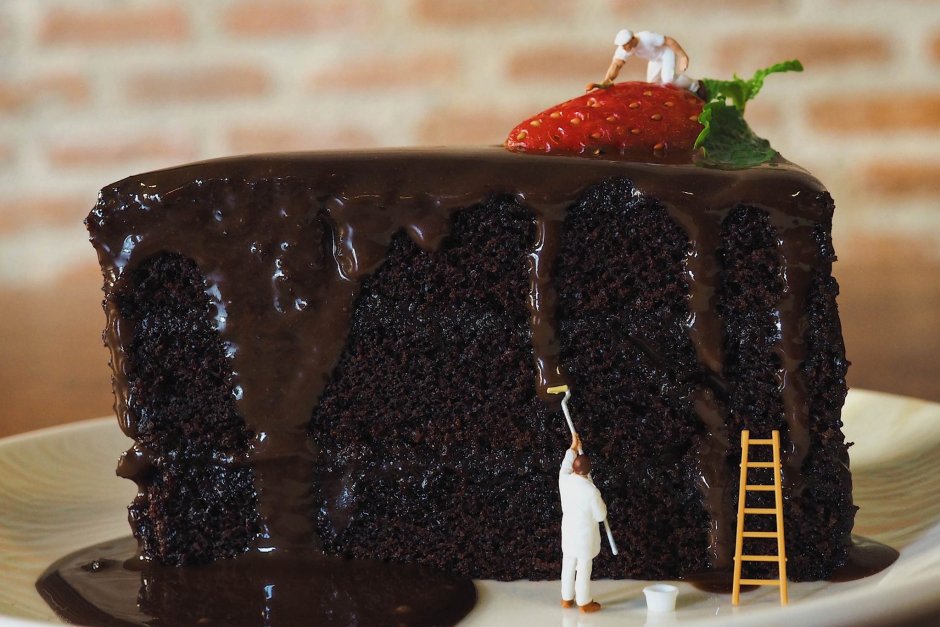 Шоколадный мусс кейк