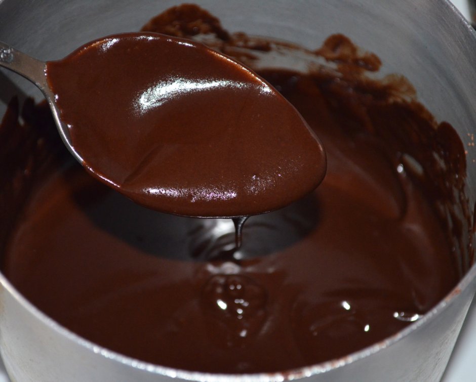 Приготовление шоколадной глазури