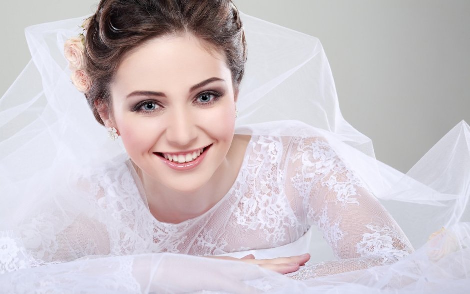 Свадебный макияж для зеленоглазых