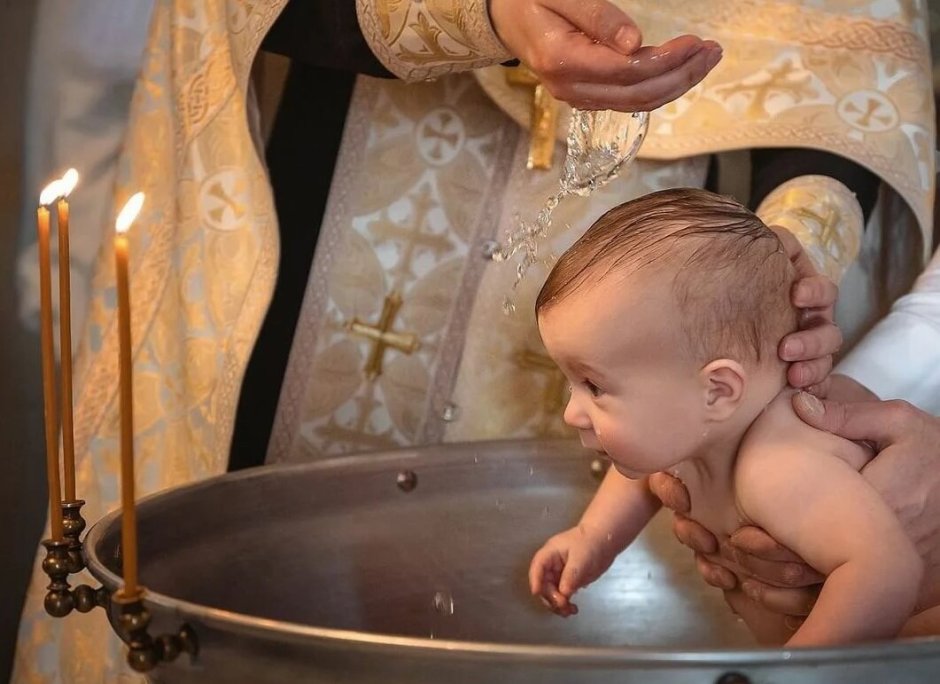 Крещение новорожденного ребенка фотосессия