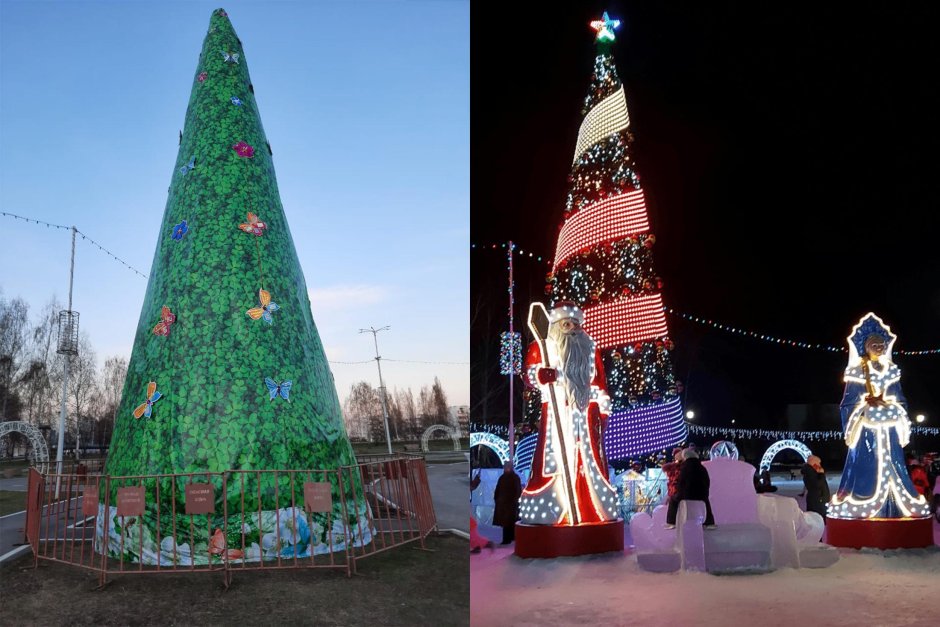 Новогодняя елка в Башкирии