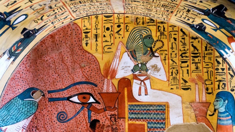 Египетские фрески юмор