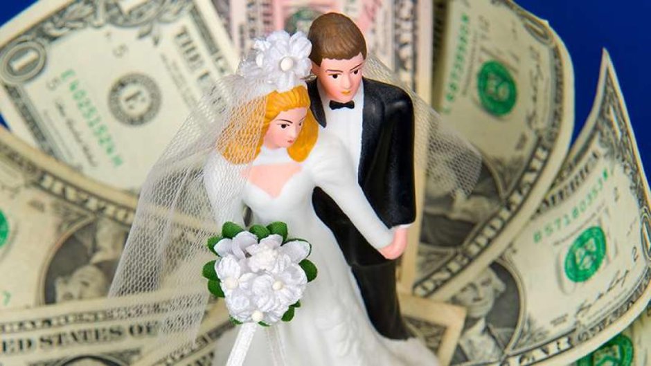 Приколы с деньгами на свадьбу