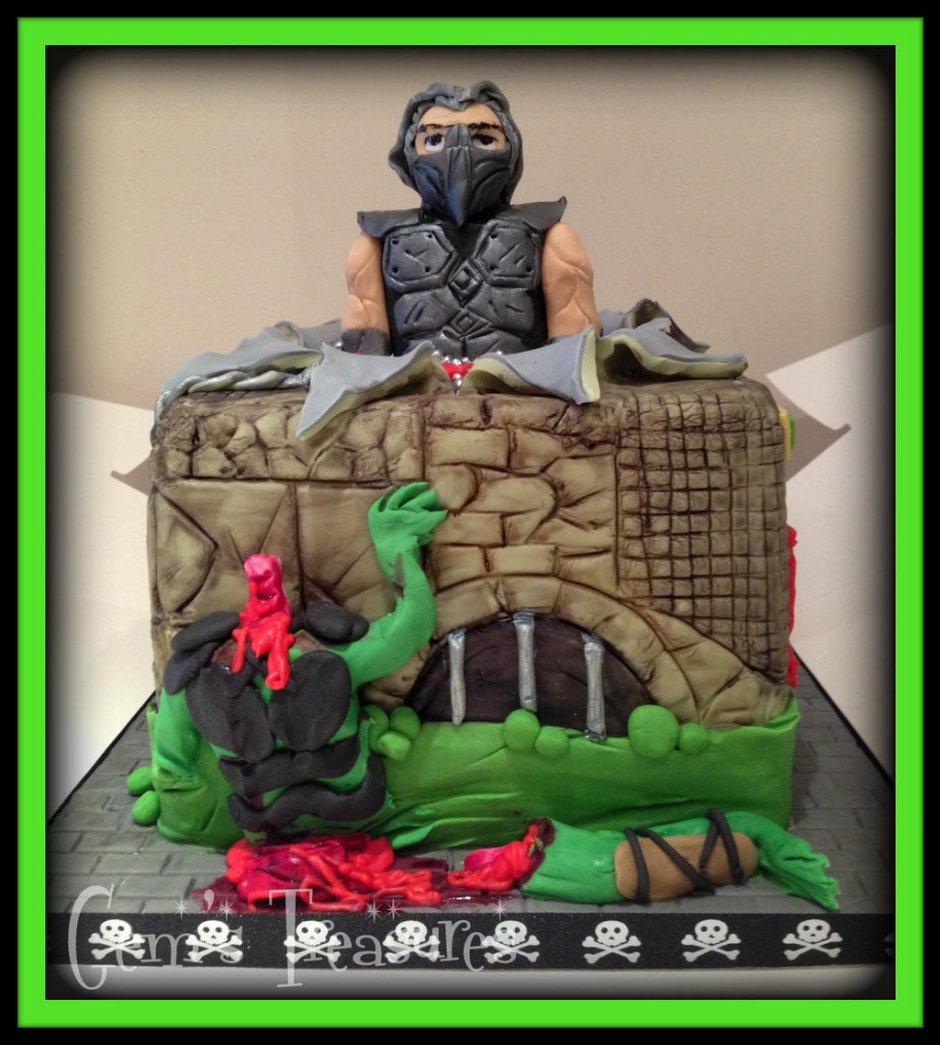 Mortal Kombat Cake