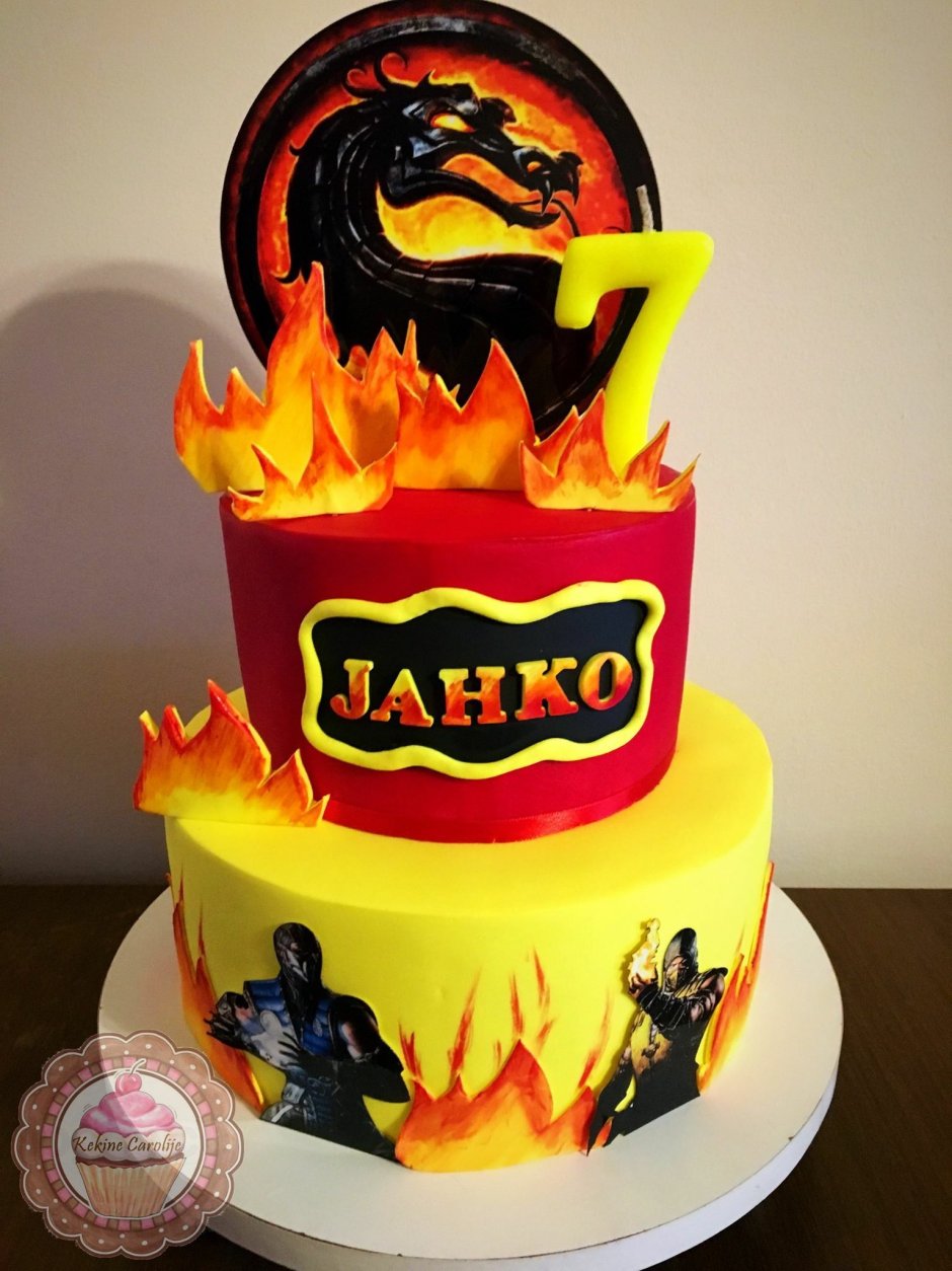 Mortal Kombat Cake