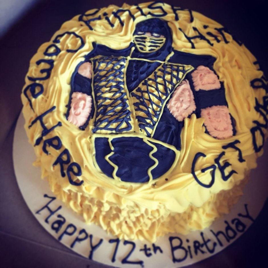 Mortal Kombat Cake