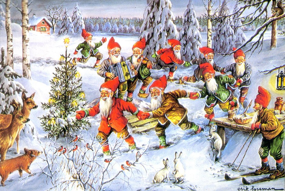 Финские Рождественские Гномы