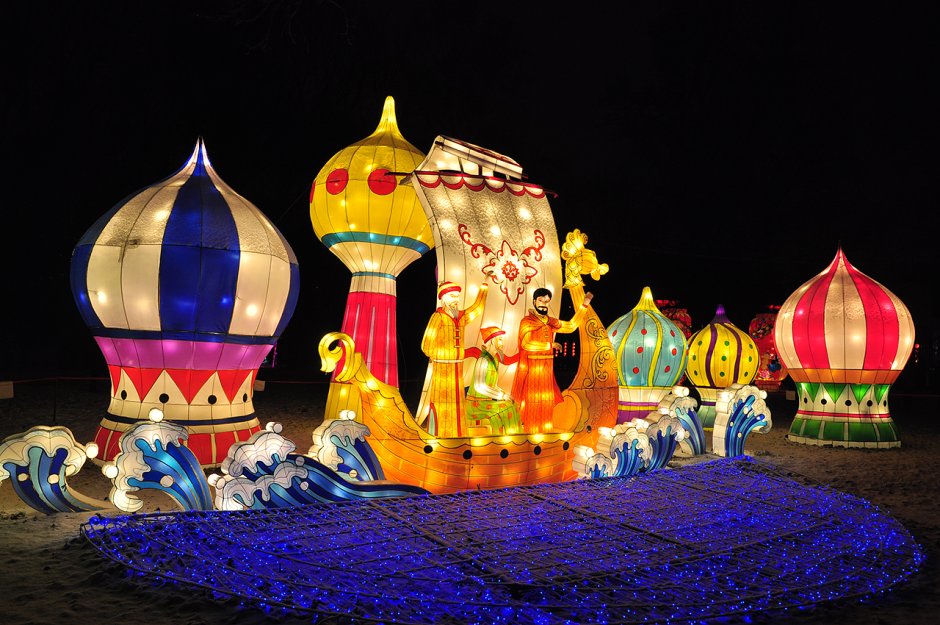 Фестиваль волшебных китайских фонарей Сокольники