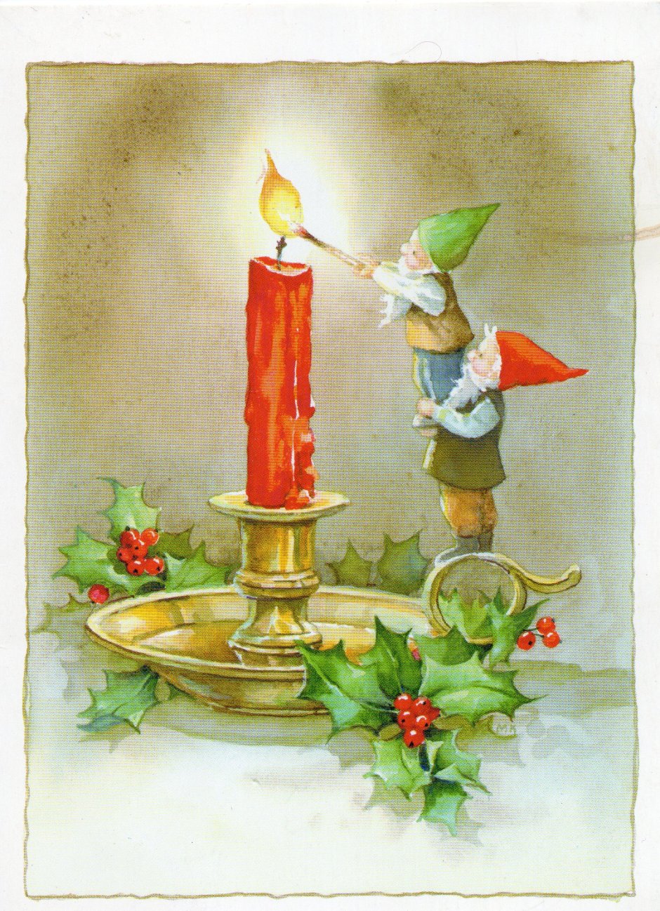 Свечи Рождественские старинные
