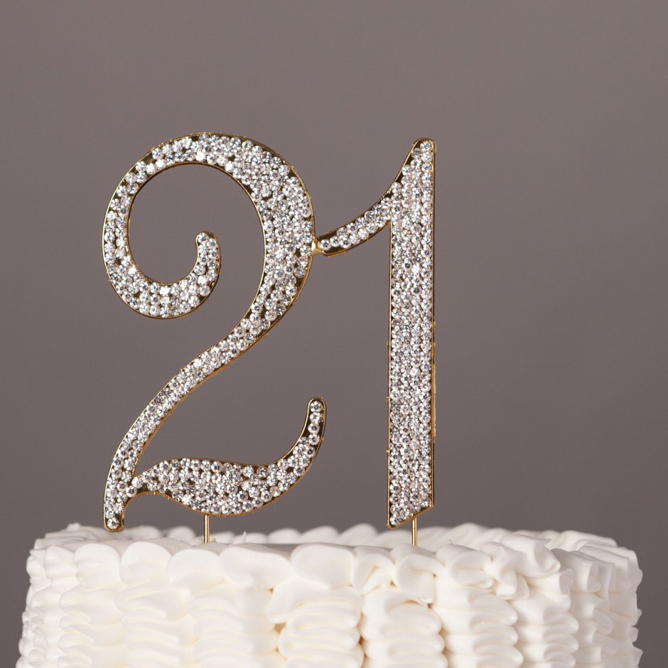 Торт на 21 год свадьбы