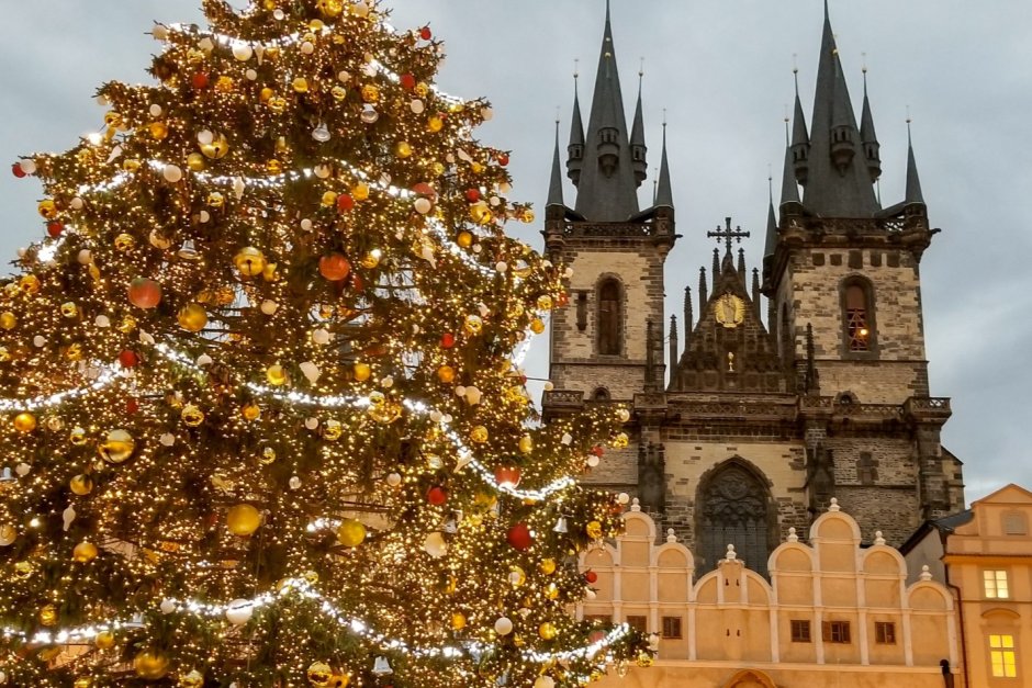 Зальцбург, Австрия- Рождественская ярмарка