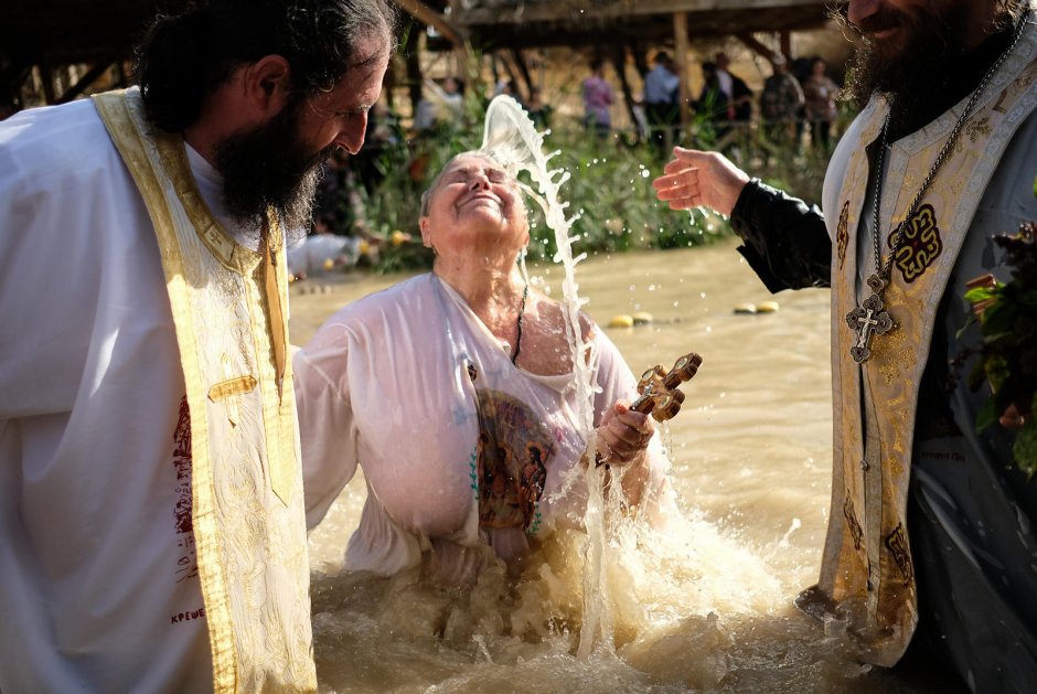 Река Иордан крещение