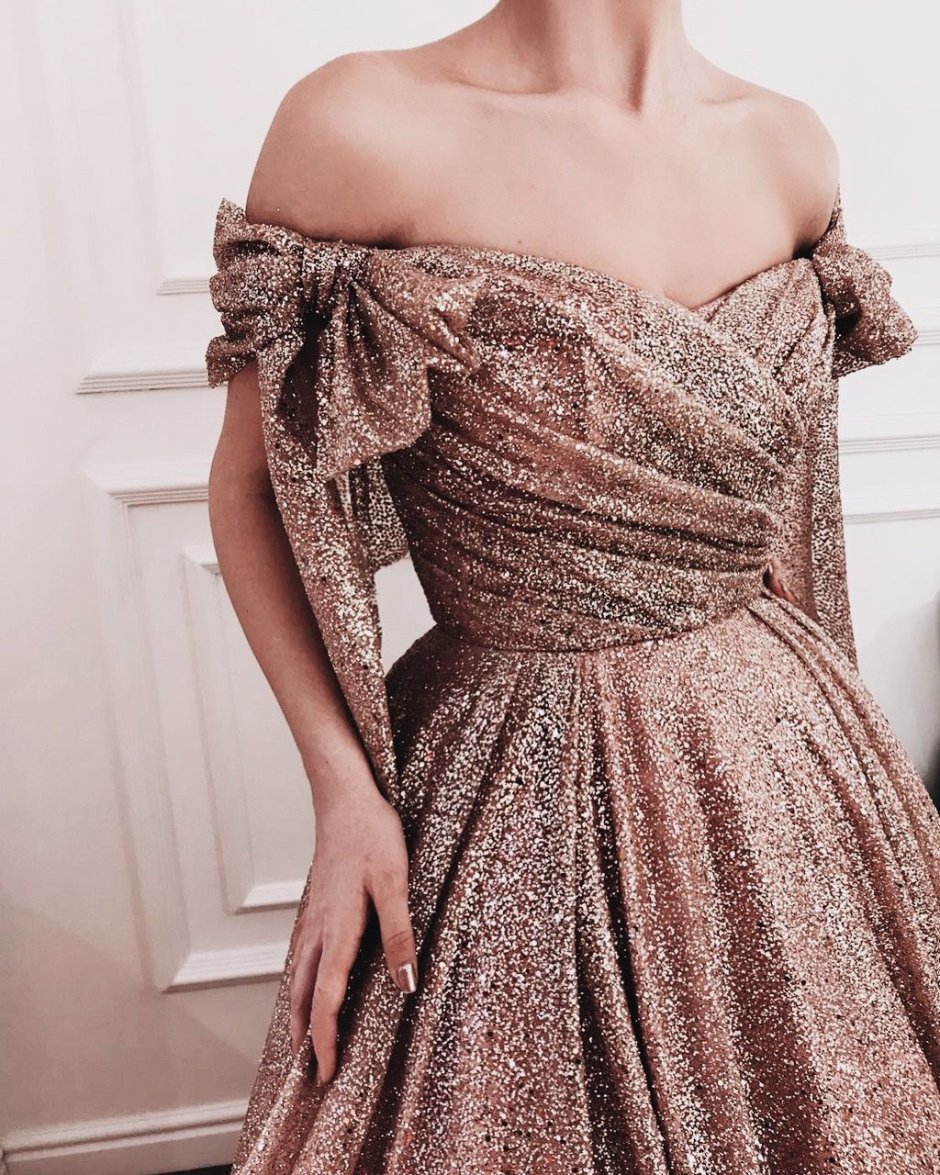 Платье вечернее элегантное Эстетика