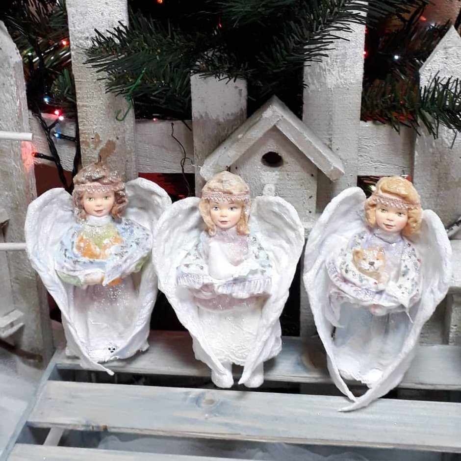 Рождественские композиции с ангелами