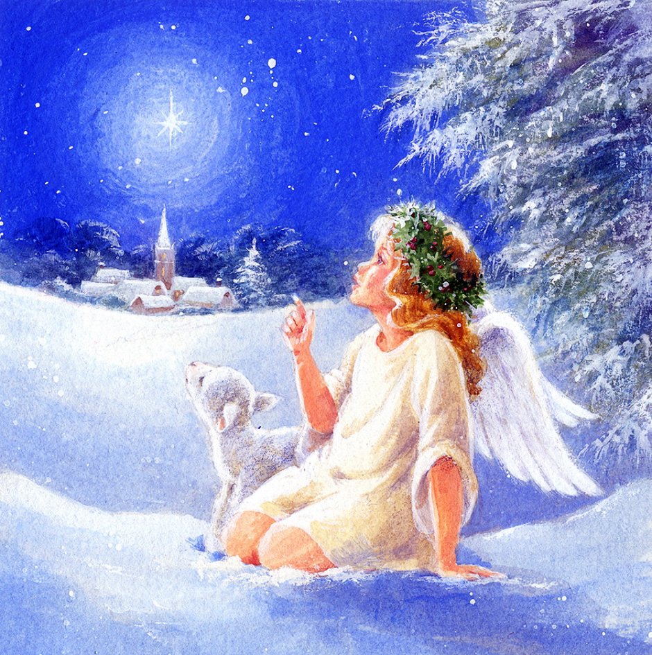 Hazel Lincoln Рождество ангелы