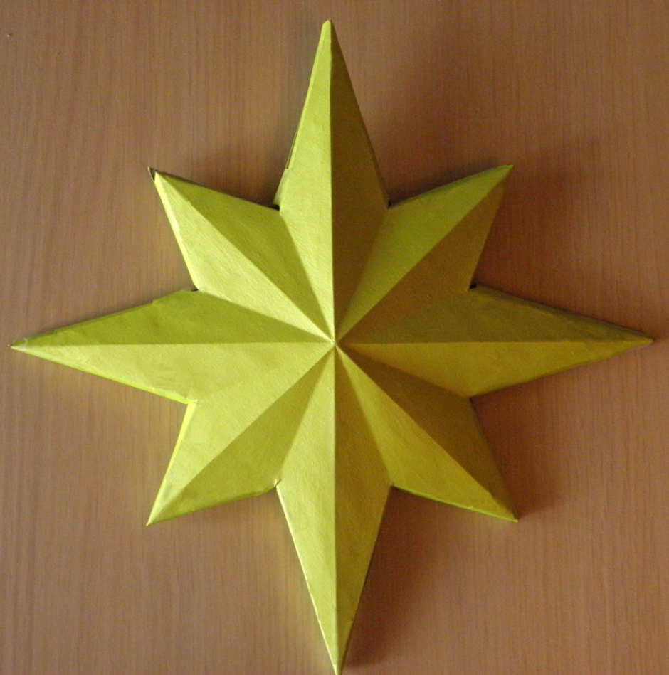 Модульное оригами Рождественский венок