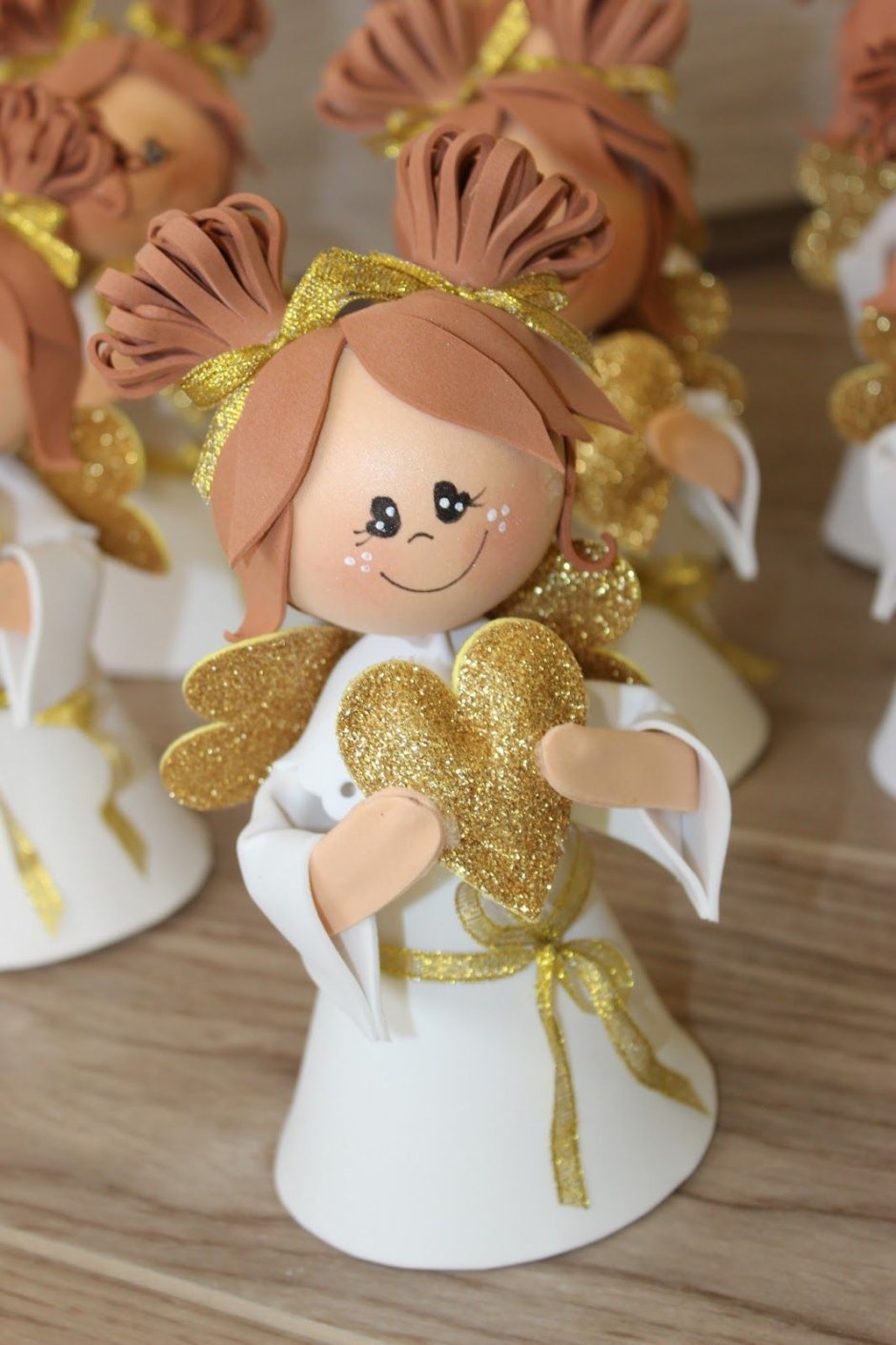 Новогодние куклы из фоамирана