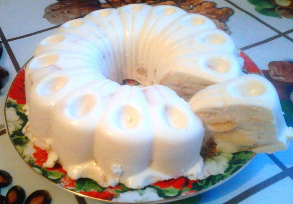 ЖЕЛЕЙНЫЙ торт с киви без выпечки