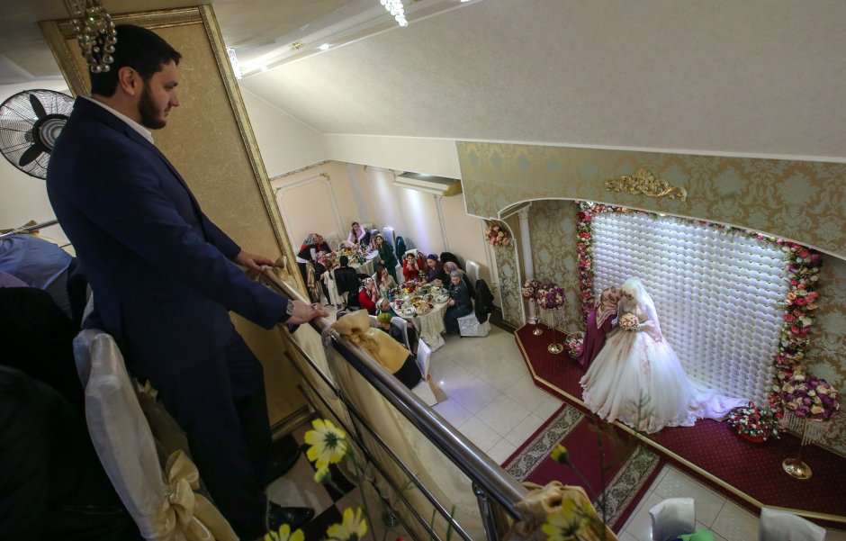 Чеченские жених и невеста